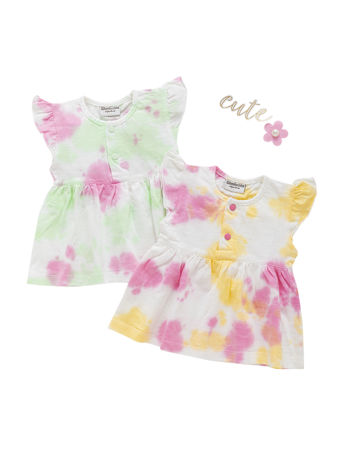 Girls Dress S/s Pack of 2 (combo)