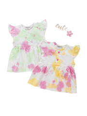 Girls Dress S/s Pack of 2 (combo)