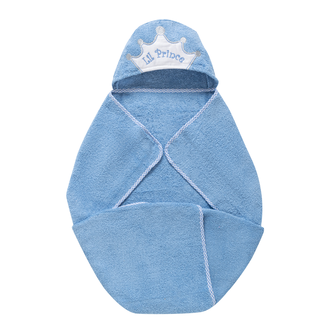 Hooded Towel Prince Blue