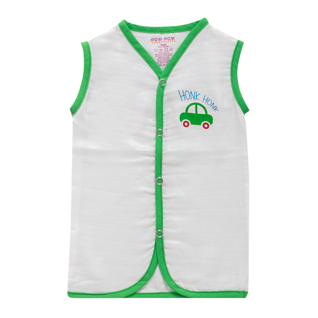 Boys Vest WCP - Pck of 5