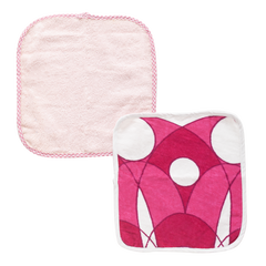 6Pc Wash Cloth Set - Pink