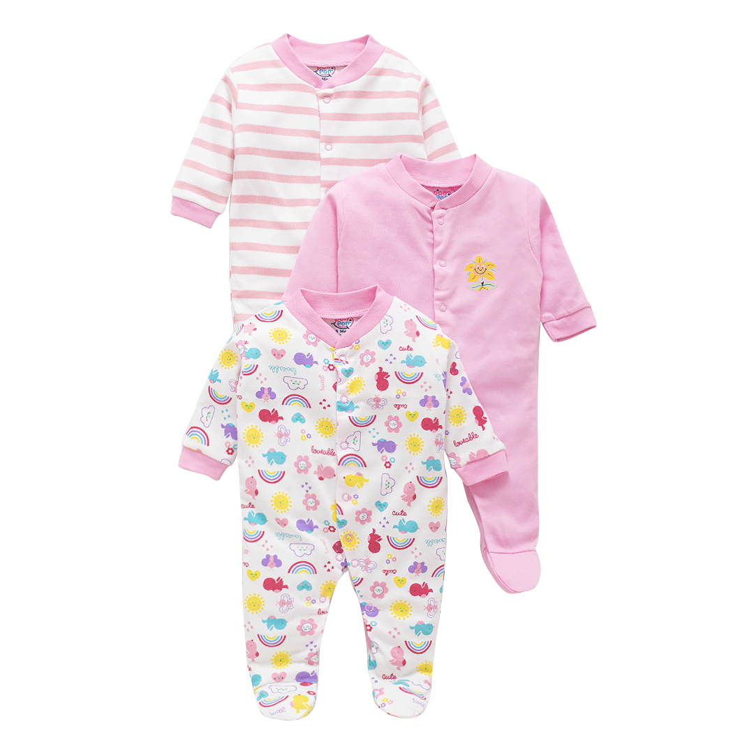 Sleepsuits Pack of 3