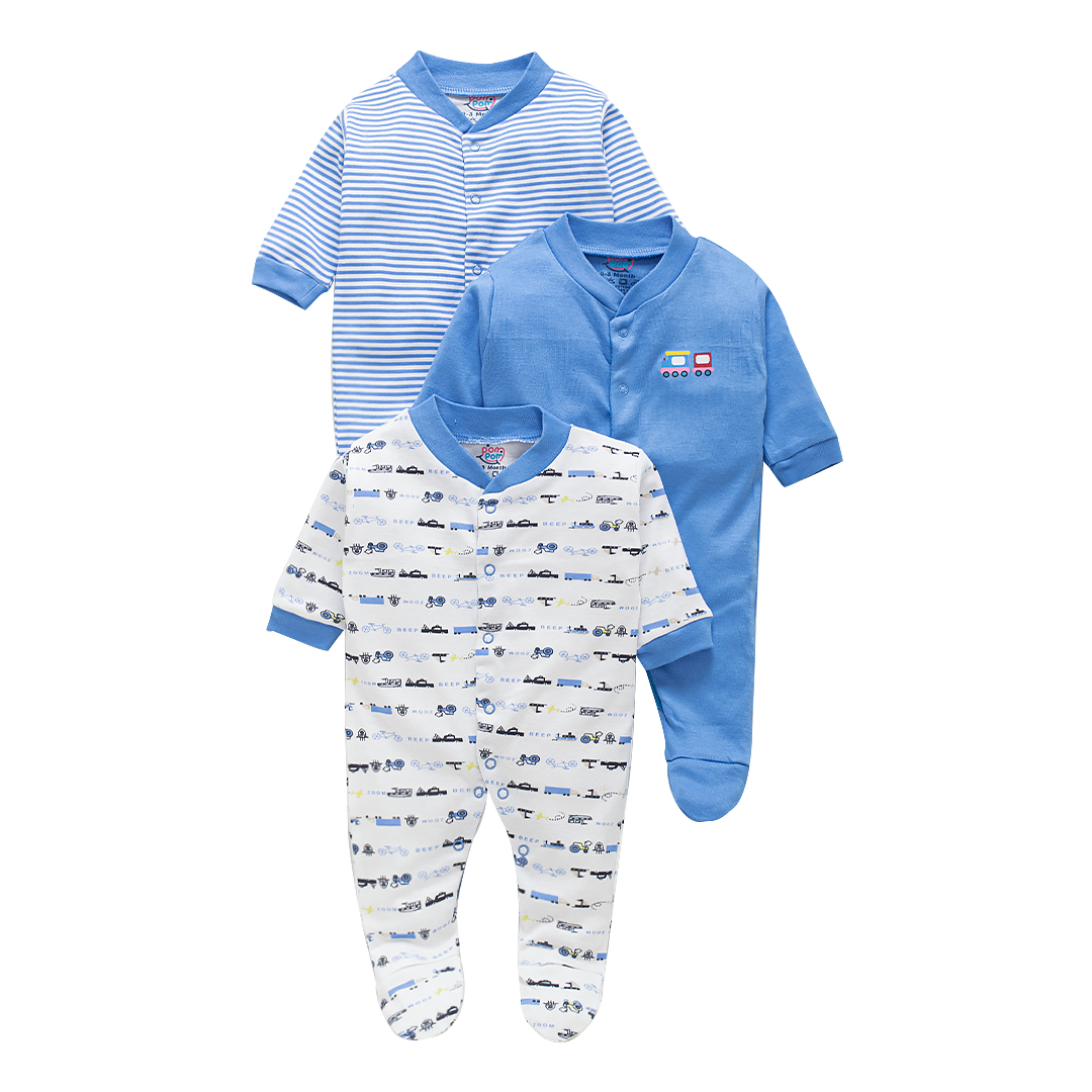 Sleepsuits Pack of 3