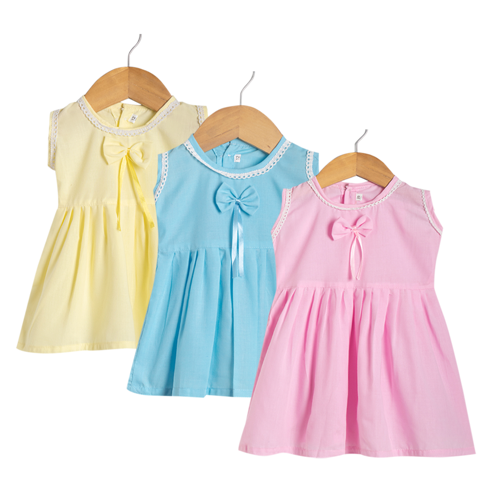 3 PCS combo Girls Frock