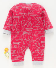 Boys Bodysuit Red