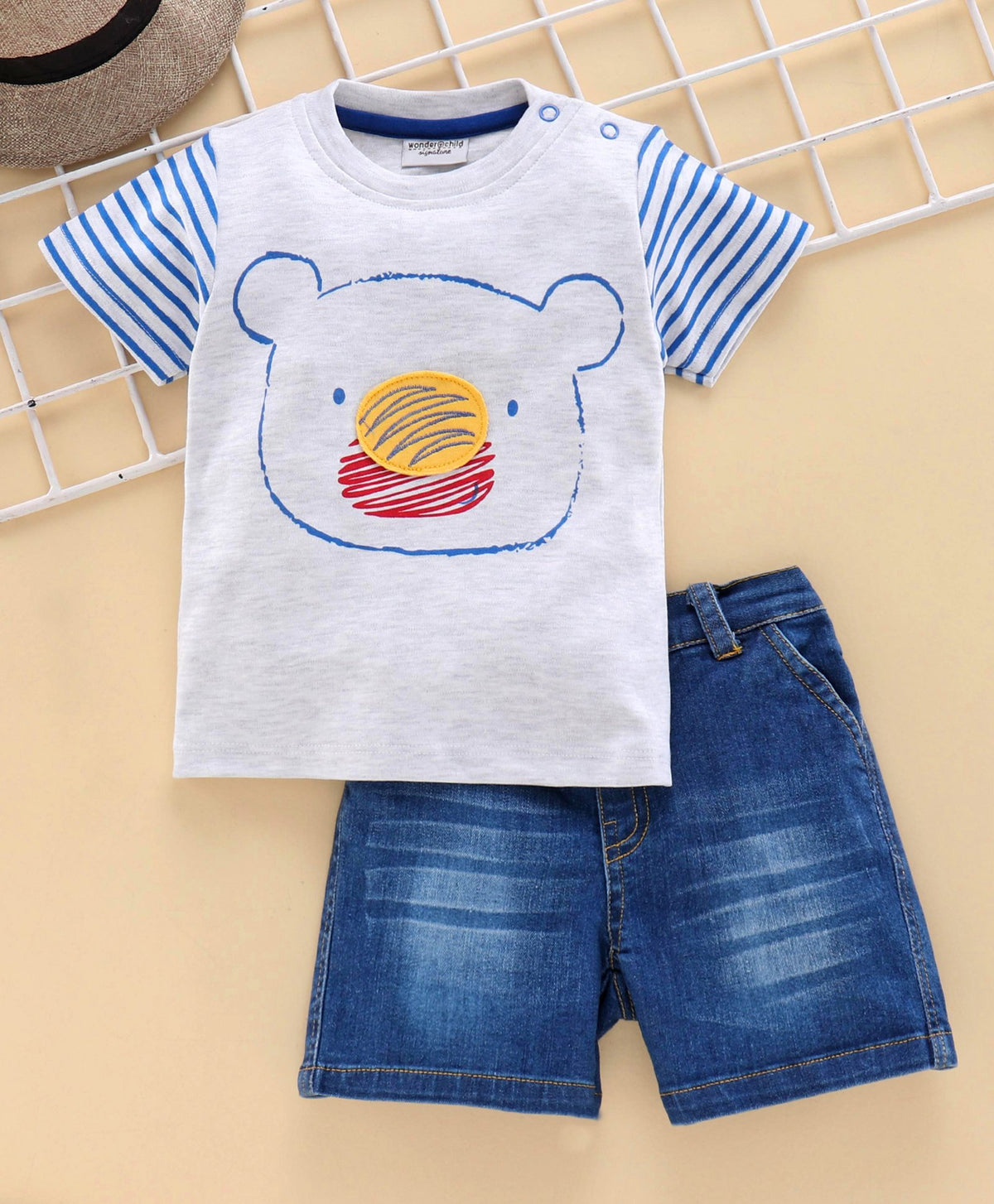 Boys tshirt shorts set