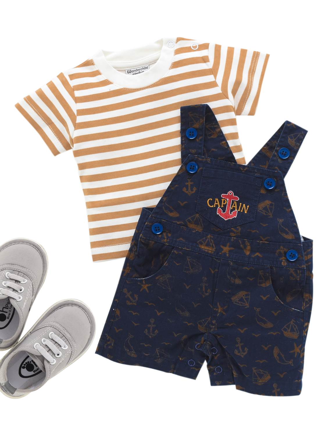 Boys Dungaree Set