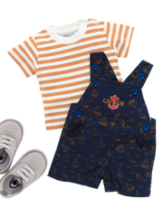 Boys Dungaree Set