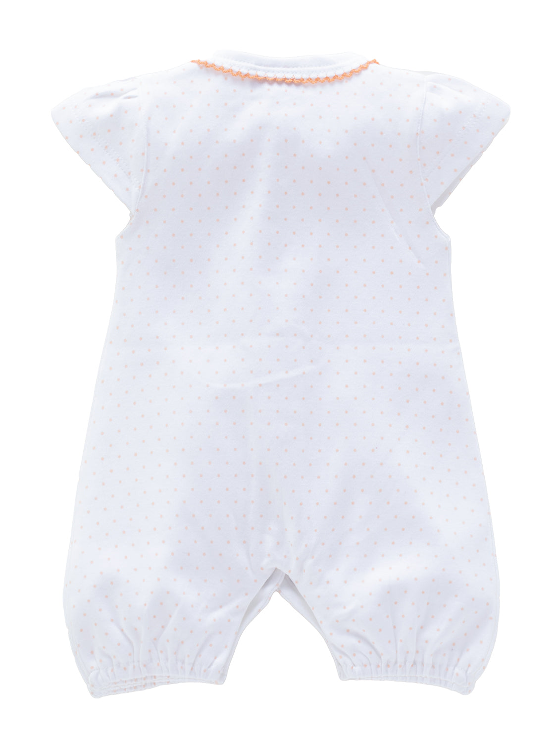 Girls Romper White