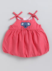 Girls skirt top set elephant