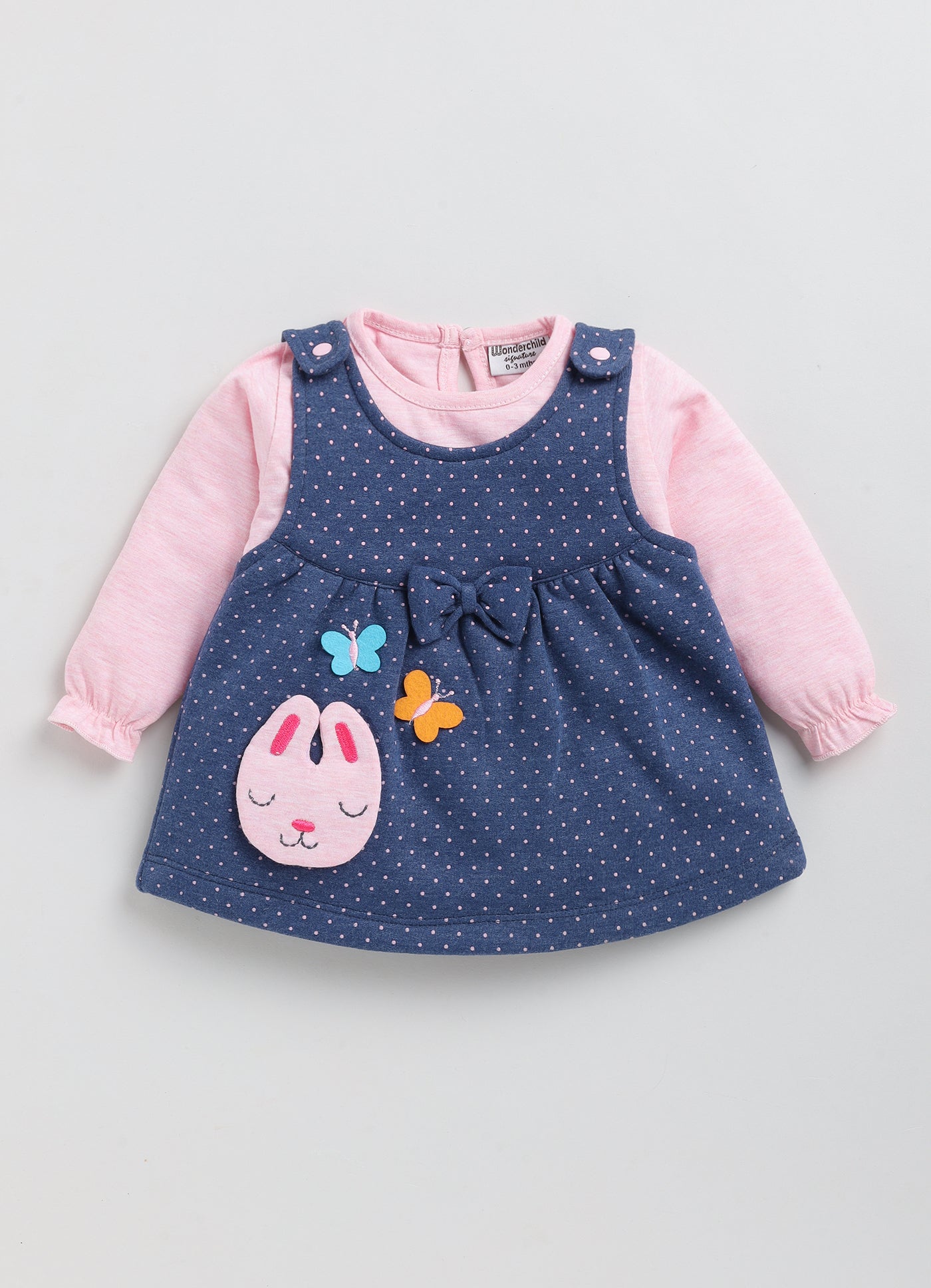 Full sleeve top with Dungaree