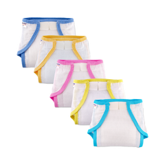 Welcro Cotton Nappies / Langot - WCP - Pack of 5