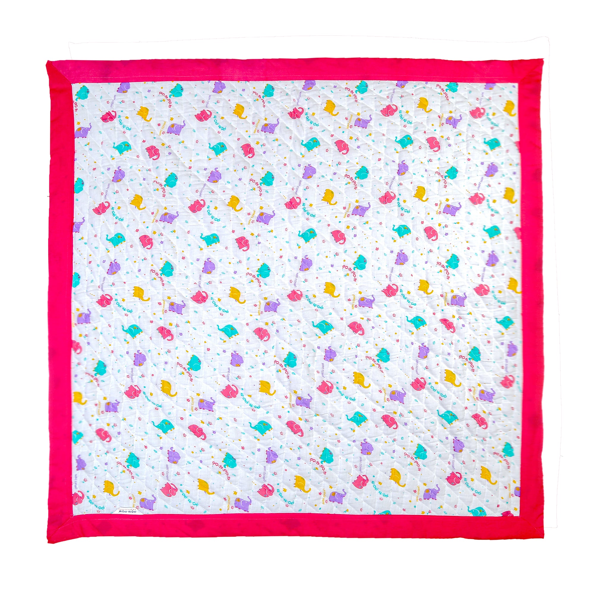 Quilted Blanket / Play mat with Pillow