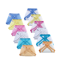 Tie up Cotton Nappies / Langot - Combo - Pack of 12