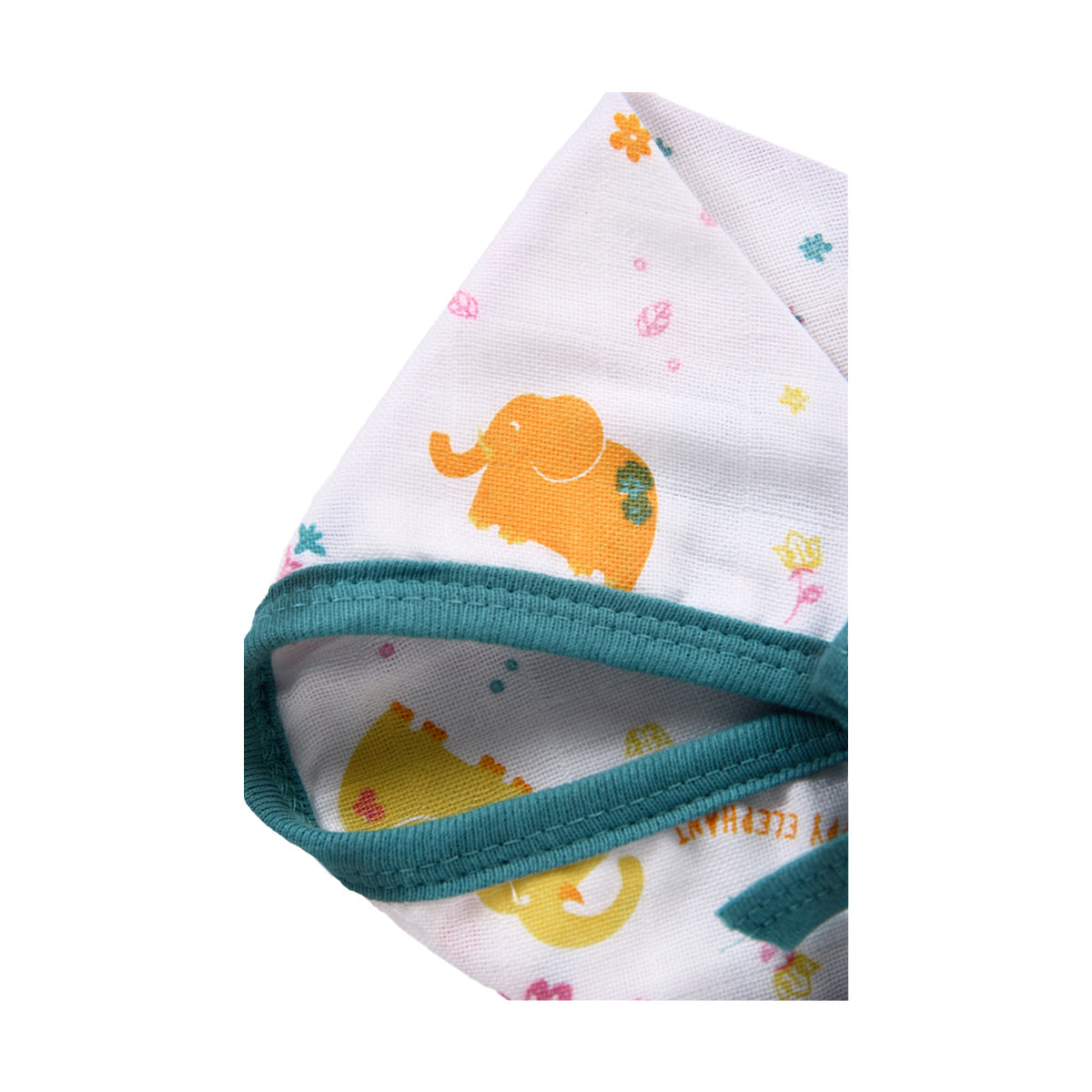 Products Tie up Triangle Cotton Nappies / Langot - Elephant Print - Pack of 10