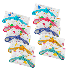 Products Tie up Triangle Cotton Nappies / Langot - Elephant Print - Pack of 10